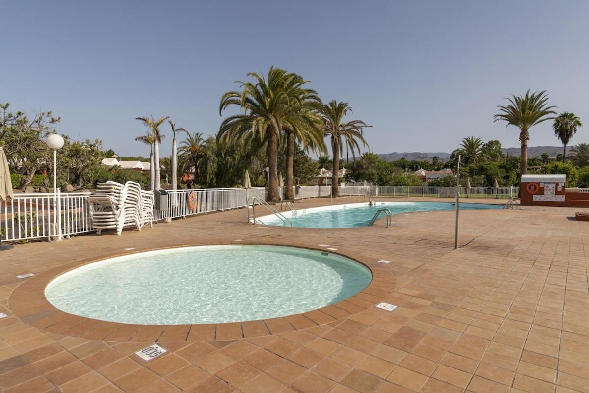 Bungalow Familiar Complejo Melocotones Maspalomas マスパロマス エクステリア 写真